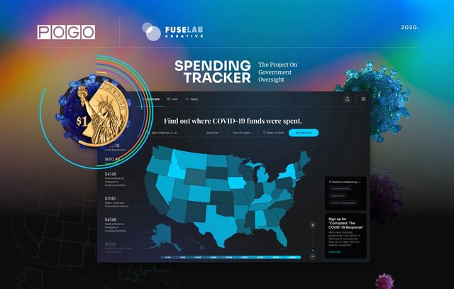 POGO COVID-19 Government Spending Tracker – Interactive Interface That Makes a Difference