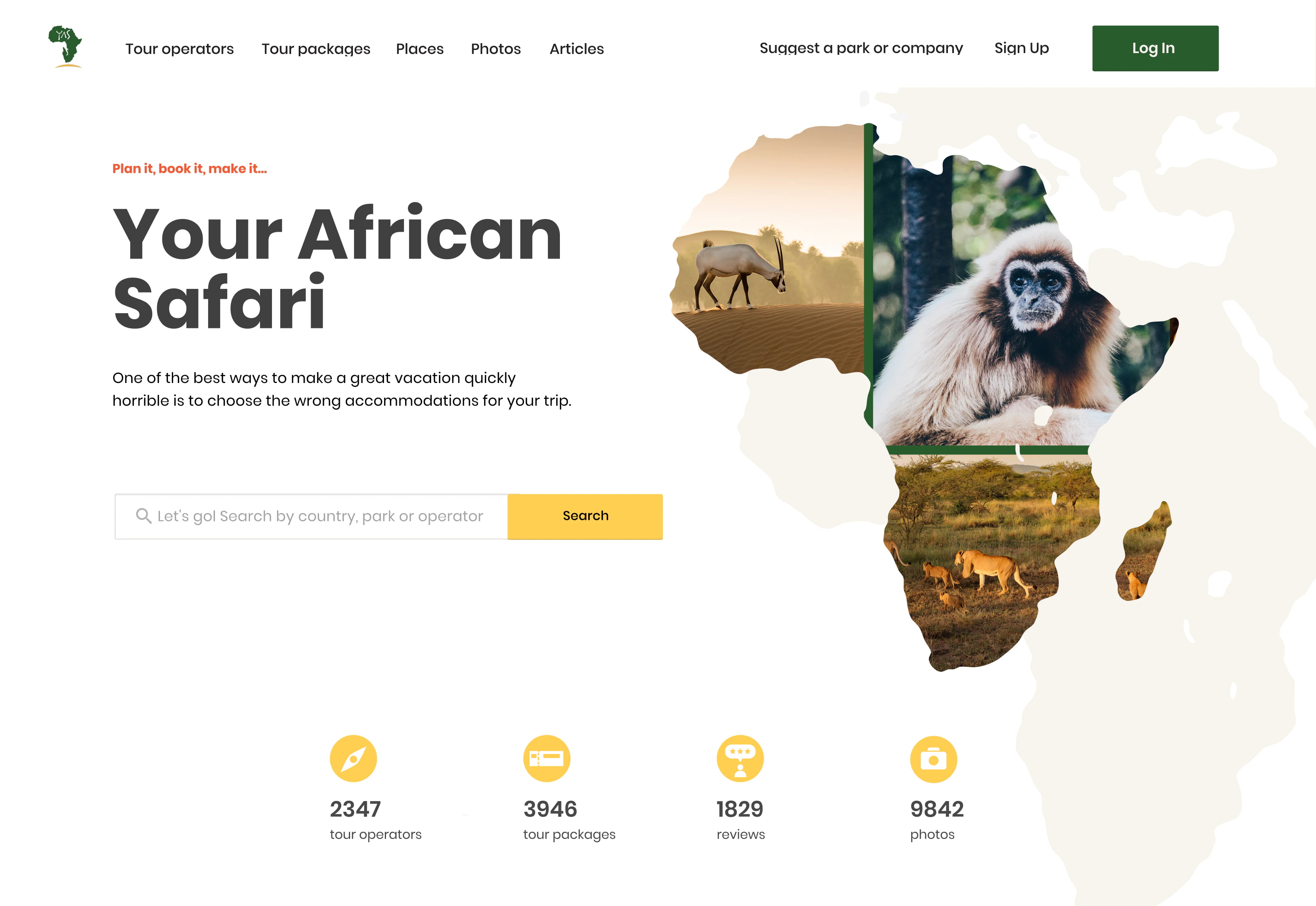 Your African Safari UI/UX Design Case | Fuselab Creative