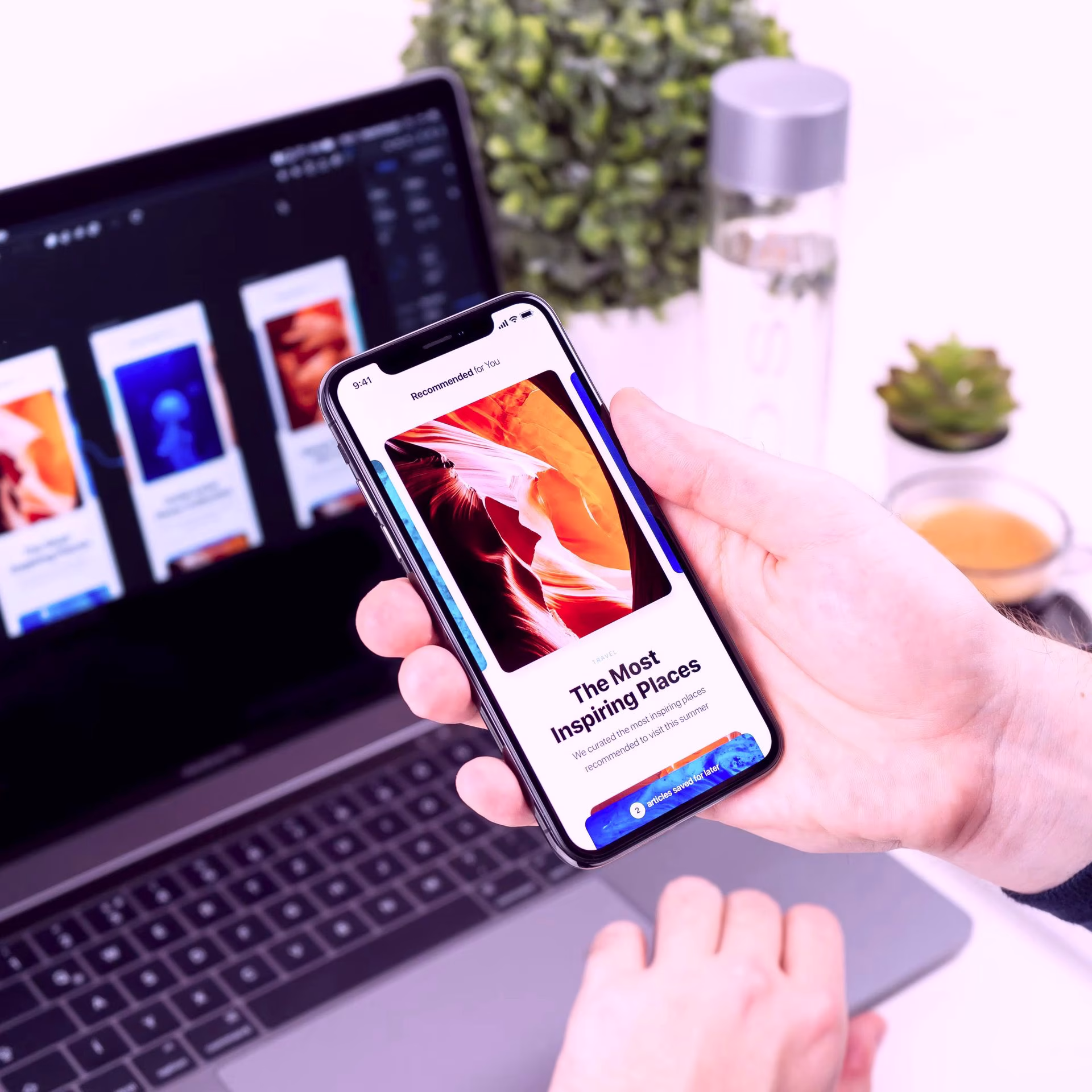 Phone Scanning QR code