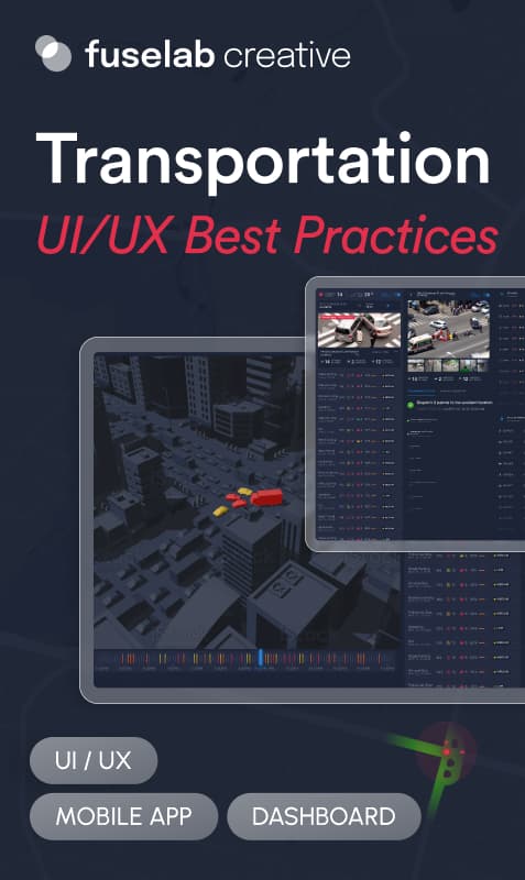 Transportation App UI/UX Design Best Practices