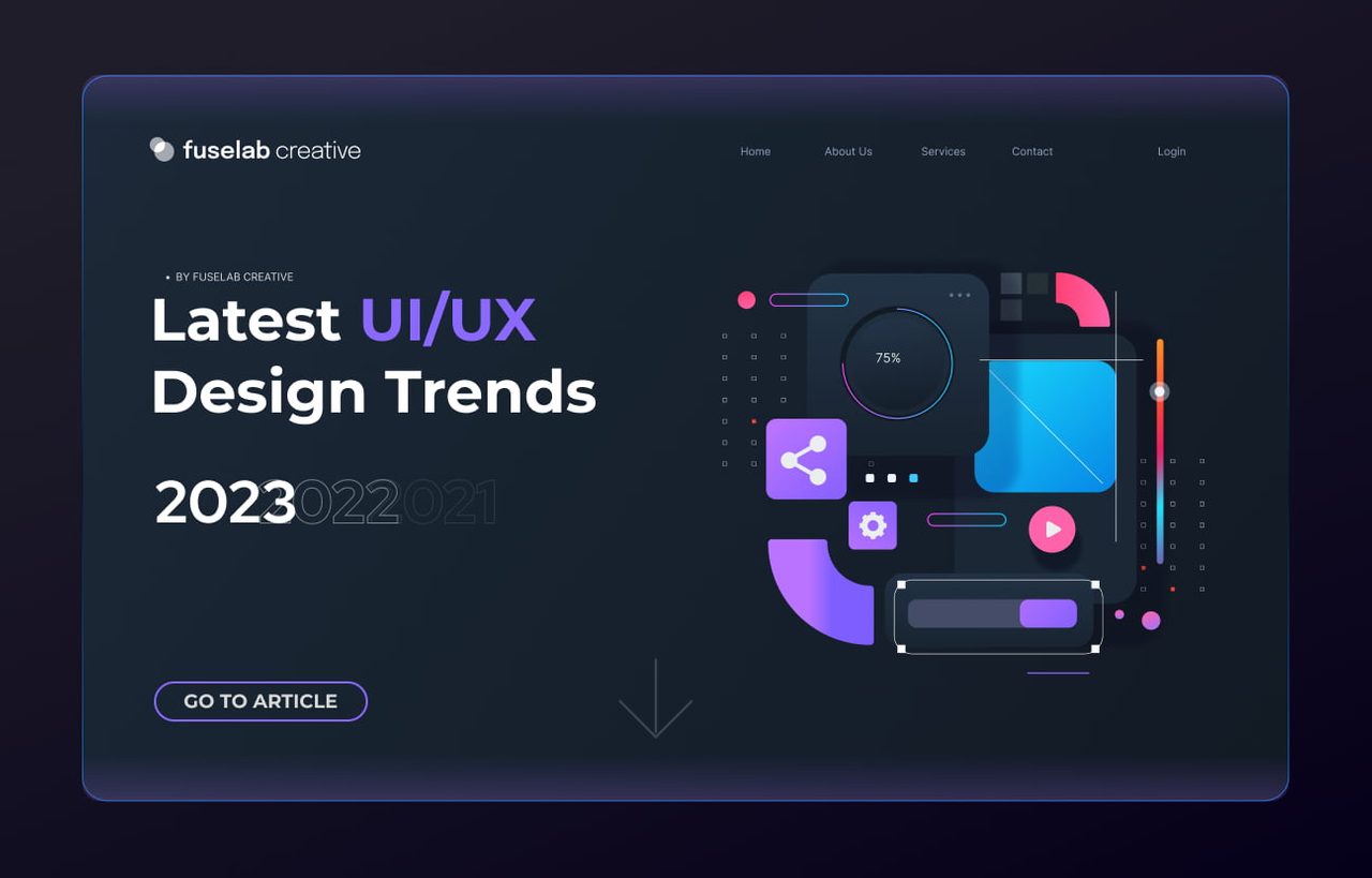 Top 10 UI/UX Design Trends For 2023 Fuselab Creative