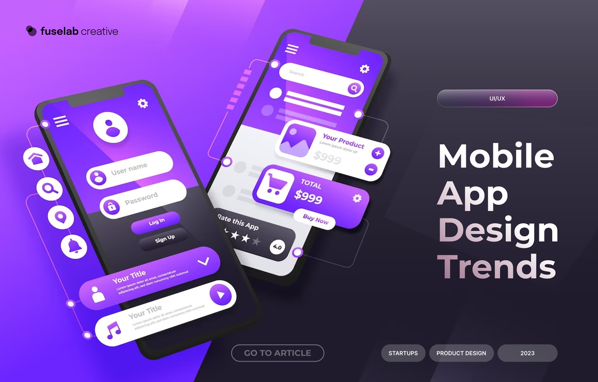 Mobile App Design Trends 2023