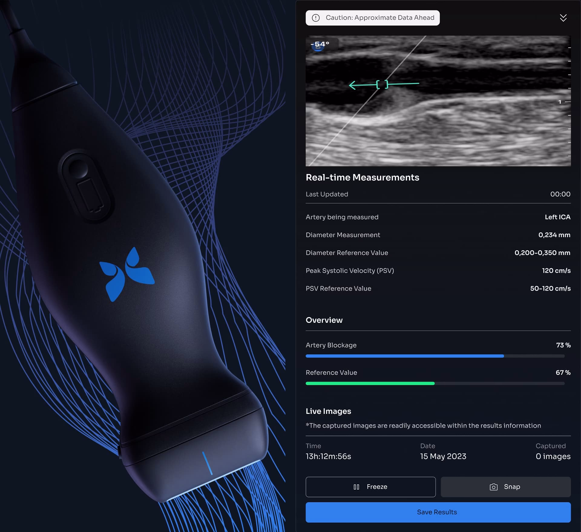 Healthcare Interface Design with Real-Time measurement