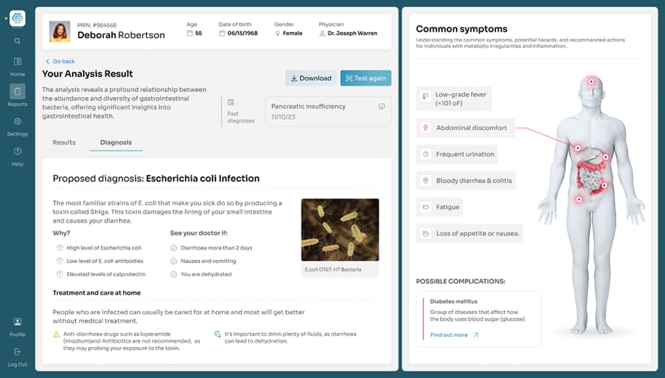 Analysis Results Dashboard