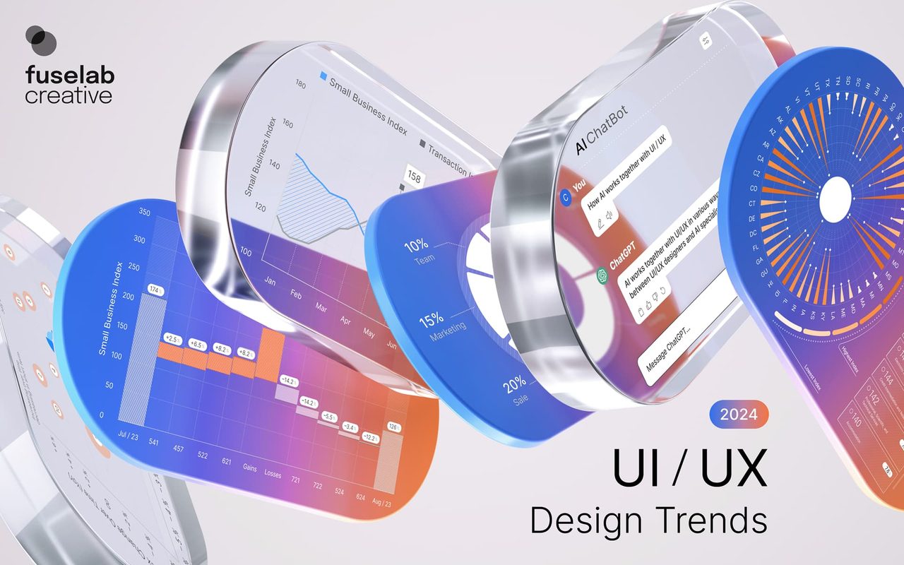 Top 20 UI/UX Design Trends For 2024 Fuselab Creative
