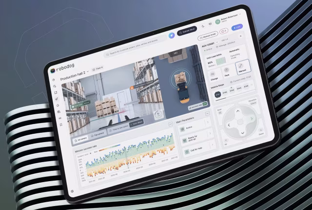 Warehouse Robotics Dashboard for Real-Time Fleet Control