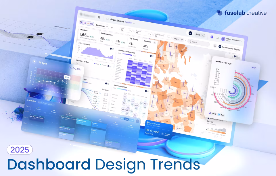 Top Dashboard Design Trends 2025 To Watch For