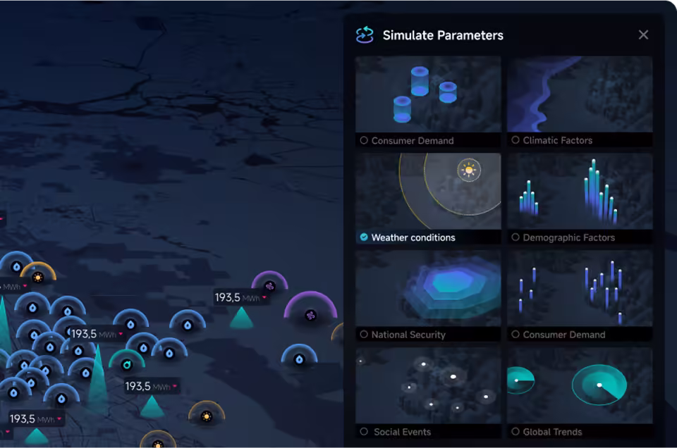 Simulation with Multiple Variables and Results