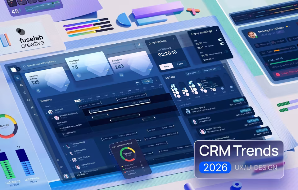 CRM interface design: what enterprise teams get wrong in 2026