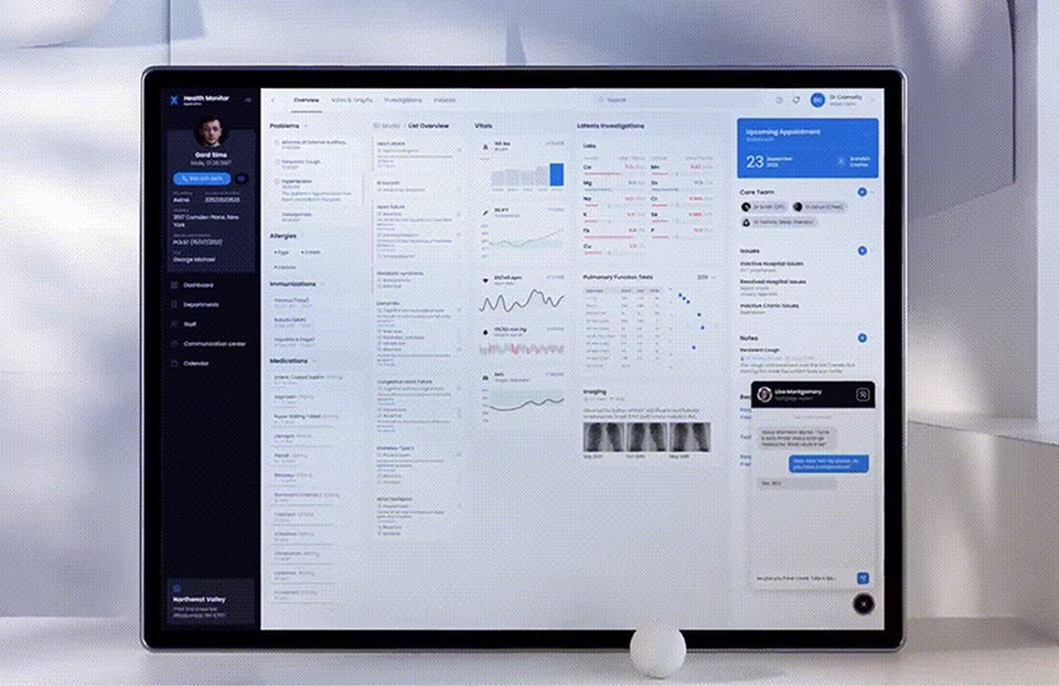 Human handoff interface showing escalation path and context handover in chatbot UI design, Fuselab Creative