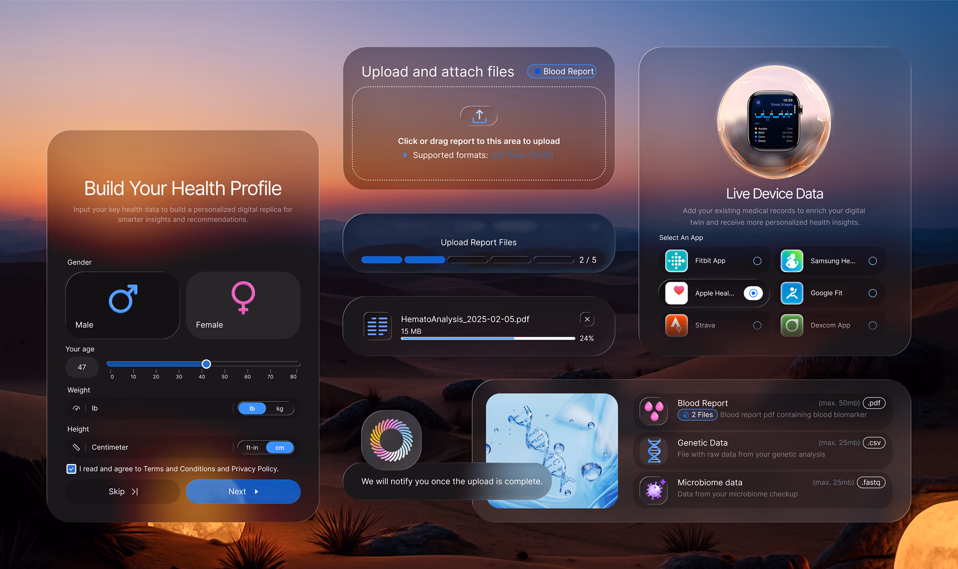 Touchscreen Dashboard Design