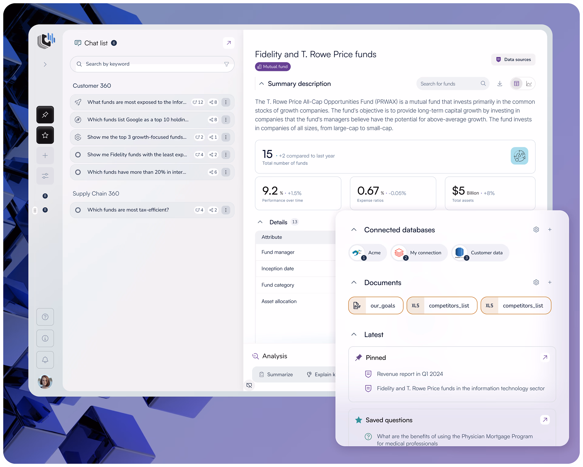 Conversational AI Digital Design Sample Screen