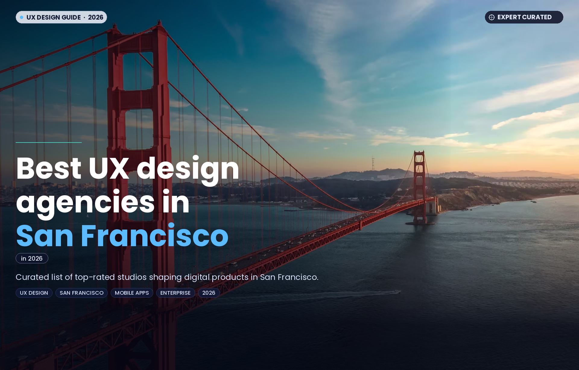 Best UX design agencies in San Francisco