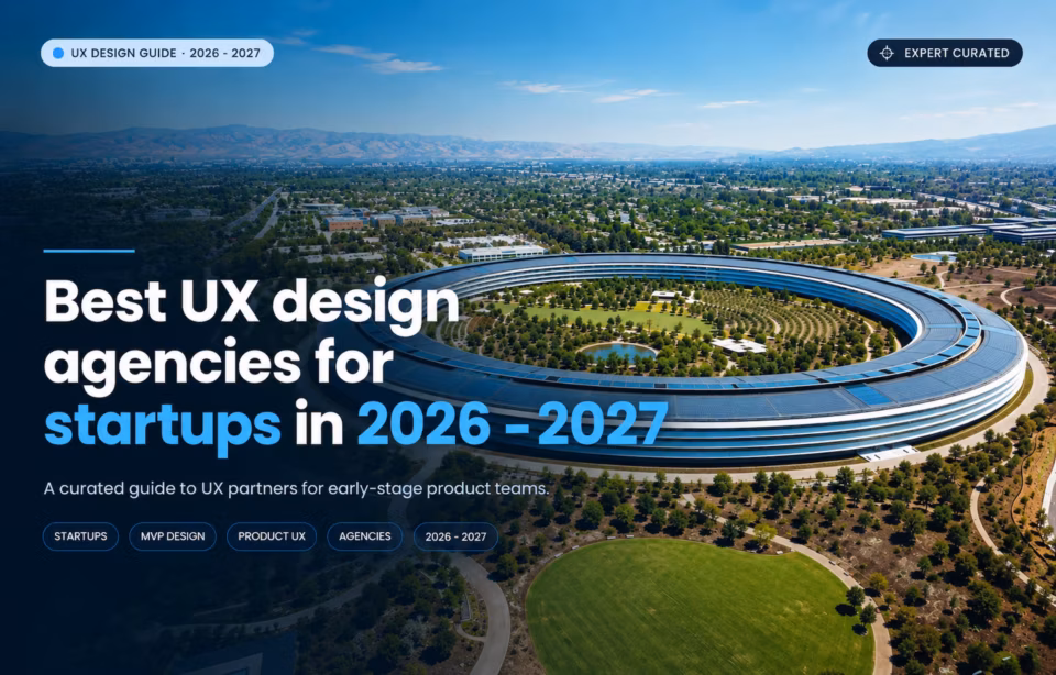 Best UX design agencies for startups in 2026